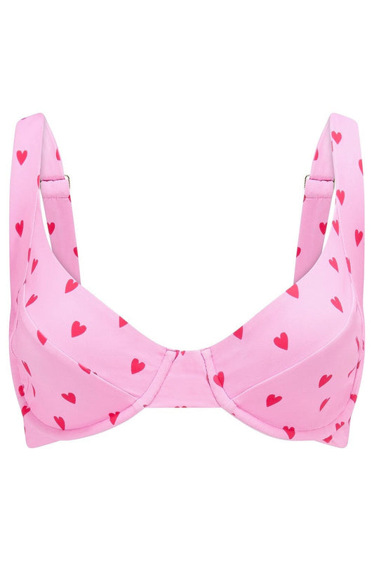 Lily Underwire Top - Hearts Junkldn 